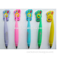 new fashion colorful foot shape soft pvc foot pen magnet